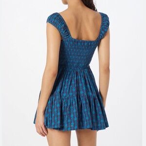 Free People Sweet Annie Blue mini dress
